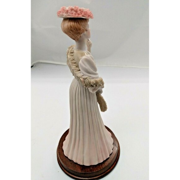 Vintage Arnart Pucci Porcelain Victorian Fashion Lady Figurine 9 3/4" - Picture 5 of 12